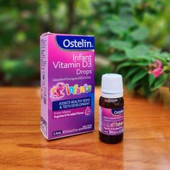 Ostelin Infant Vitamin D3 2.4ml - Vitamin  D3 Cho Trẻ Dưới 6 Tháng Tuổi. 293630
