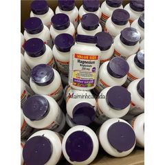 Viên uống Magnesium Bisglycinate 200mg Webber Naturals - Hỗ trợ sức khỏe xương, giảm căng thẳng, cải thiện giấc ngủ và chức năng cơ bắp
