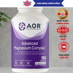 Viên uống Aor Advanced  Magnesium Complex Canada giải pháp toàn diện cho sức khỏe