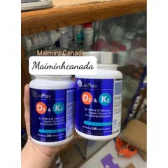 Viên uống bổ sung D3K2 Canprev Canada - Hỗ trợ sức khỏe xương chắc khỏe, bổ sung vitamin D3 và K2 cho cơ thể, giải pháp tốt cho sức khỏe xương khớp.