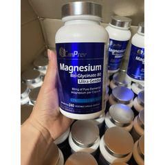 CanPrev Magnesium Biglycinate 80mg Ultra Gentle - Hỗ trợ chức năng cơ bắp và sức khỏe xương, giảm stress hiệu quả
