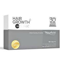 Viên Uống Mọc Tóc Nourkrin Hair Growth+ In Clinic 90 Viên - Giải Pháp Hiệu Quả Chống Rụng Tóc, Tăng Mật Độ và Chất Lượng Tóc