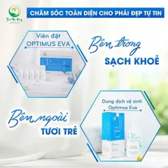 Dung Dịch Vệ Sinh Phụ Nữ Thanh Mộc Hương Optimus Eva 100ml - Ngừa Viêm, Khô Thoáng, Chăm Sóc Dịu Nhẹ Cho Vùng Kín