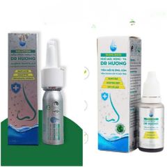 Dung Dịch Nhỏ Mũi Và Xịt Mũi Họng, viêm xoang Thanh Mộc Hương Dr Hương 18ml