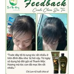 Dầu Gội Thanh Mộc Hương 350ml - Dưỡng Tóc Chắc Khỏe, Ngăn Rụng Tóc, Hương Thảo Mộc Tự Nhiên, Chính Hãng