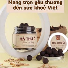 Viên Hà Thủ Ô Thanh Mộc Hương 300g - Giúp Đen Tóc và Ngừa Tóc Bạc Sớm, Bổ Máu Từ Thiên Nhiên Việt Nam