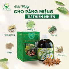 Nước Súc Miệng Thanh Mộc Hương Giúp Ngừa Sâu Răng, Hôi Miệng, Chảy Máu Chân Răng Chai 500ml