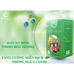 Nước Súc Miệng Thanh Mộc Hương Giúp Ngừa Sâu Răng, Hôi Miệng, Chảy Máu Chân Răng Chai 500ml