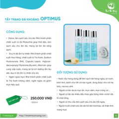 Nước Tẩy Trang Optimus Thanh Mộc Hương 200ml - Dưỡng Ẩm, Làm Sạch Sâu, Phù Hợp Với Da Nhạy Cảm, Chăm Sóc Da Tự Nhiên