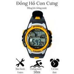 Đồng Hồ Chống Nước ITAITEK IT-635 - Đồng Hồ Điện Tử Cho Bé Hàng Chính Hãng, Chống Nước 50m, Báo Thức, Dây Nhựa Cao Cấp