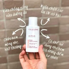 [ BILL US ]  Kem Chông Năng CLA-RIN Rosy Glow ban cu 50ml best-seller