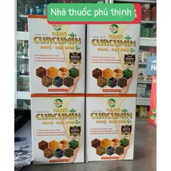 Nano Curcumin Nghệ Mật Ong 20 Gói - Hỗ Trợ Tiêu Hóa, Giảm Đầy Bụng, Viêm Loét Dạ Dày, Chống Acid Dịch Vị VITA OF AMERICA