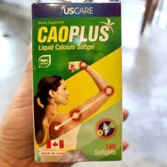 Bổ xương khớp, tăng chiều cao USCare CAO PLUS Canada 100 viên