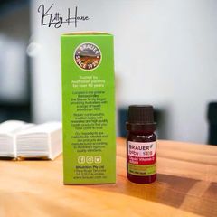 Siro Bổ Sung Vitamin D3 Brauer 400IU Cho Trẻ Sơ Sinh - Hỗ Trợ Xương Khớp Từ Nguồn Gốc Hữu Cơ, 10ml
