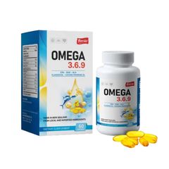 Omega 3.6.9 EPA+DHA+ALA Rovier New Zealand 60 viên