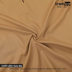 Áo Sơ Mi Nam Cổ V Dài Tay Trombe - Form Rộng Thoáng Mát Chất Liệu Kate Mỹ, Phong Cách Thời Trang Thanh Lịch