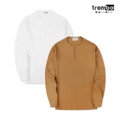 Áo Sơ Mi Nam Cổ V Dài Tay Trombe - Form Rộng Thoáng Mát Chất Liệu Kate Mỹ, Phong Cách Thời Trang Thanh Lịch