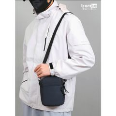 Túi Đeo Chéo Canvas Năng Động Có Ngăn Tiện Lợi - Túi Thời Trang Basic dễ Phối Đồ cho Đi Học, Đi Làm, Đi Chơi