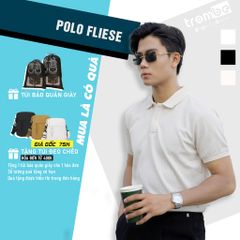 Áo Polo Nam Ngắn Tay FLIESE Dệt Kim Họa Tiết Caro Dập Nổi - Thời Trang Trẻ Trung, Sang Trọng, Phong Cách Thể Thao