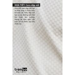 Áo Polo Nam Ngắn Tay FLIESE Dệt Kim Họa Tiết Caro Dập Nổi - Thời Trang Trẻ Trung, Sang Trọng, Phong Cách Thể Thao
