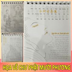 Vở Chép Kinh Song Ngữ Kinh Thập Thiện Nghiệp Đạo A5 - Chép Chữ Hán và Việt, Sổ Tay Tu Học Linh Thiêng, Tặng Quà Ý Nghĩa