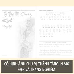 Vở Chép Kinh Tứ Thập Nhị Chương Song Ngữ A5 - In Mờ, Hỗ Trợ Chép Chữ Hán & Việt, Sách Học Tiếng Trung Tốt Nhất