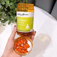 Mầm đậu nành Healthy Care Super Lecithin Úc 100 viên