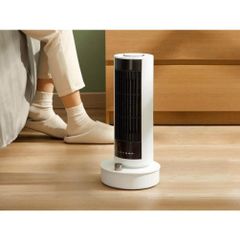 Quạt Sưởi Gốm MANSUL FAN HEATER 2 Chiều Nóng Lạnh Tích Hợp Remote - An Toàn, Êm Ái, Thiết Kế Sang Trọng, Giải Thưởng K Design 2022