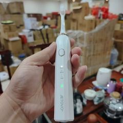 Bàn Chải Điện JETOVO Sonic - Công Nghệ Sóng Âm, Chống Nước IPX7, 3 Chế Độ Làm Sạch, Kèm 2 Đầu Bàn Chải - Chăm Sóc Răng Miệng Hiện Đại