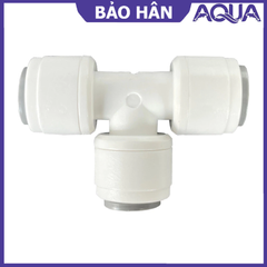 Tê 3 Đầu Dây 6 (7062) - Kết Nối Nhanh Trong Máy Lọc Nước R.O, Nano, Tưới Cây, Thủy Sinh - An Toàn Cho Sức Khỏe
