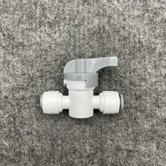 Khóa 2 Đầu Dây 6mm - Van Xả Tay và Ngang Cho Máy Lọc Nước RO - Phụ Kiện Tiện Lợi Cho Hệ Thống Lọc Nước