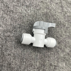 Khóa 2 Đầu Dây 6mm - Van Xả Tay và Ngang Cho Máy Lọc Nước RO - Phụ Kiện Tiện Lợi Cho Hệ Thống Lọc Nước