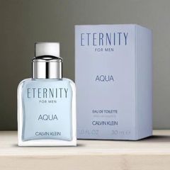Nước Hoa Nam Calvin Klein Eternity Aqua 30ml và 100ml - Hương Mát Dịu, Tự Tin, Thích Hợp Mùa Hè