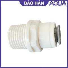 Nối Thẳng Ren Ngoài 21 Ra Dây 10mm - Phụ Kiện Máy Lọc Nước R.O, Nano, Phun Sương, Dàn Tưới Cây