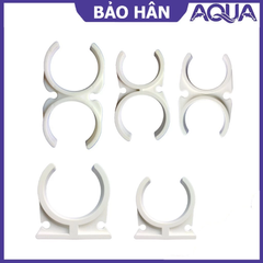 Kẹp Nhựa Máy Lọc Nước Aqua - Kẹp Đơn & Đôi Cho Hệ Thống R.O, Nano, Dàn Tưới Cây, Bể Thủy Sinh - Giải Pháp Tiện Lợi, An Toàn Sức Khỏe