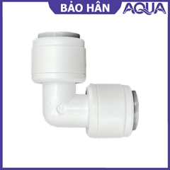 Cút Nối Nhanh Co Vuông 2 Đầu Dây 6 - Phụ Kiện Máy Lọc Nước R.O, Nano, Hệ Thống Tưới Cây, Bể Thủy Sinh, Chất Liệu Nhựa Cao Cấp