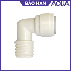 Co Bơm Ren 17 Ra Dây 10 (4066) - Thiết Bị Hệ Thống Máy Lọc Nước Đa Năng, Chất Liệu Nhựa Nguyên Sinh Cao Cấp