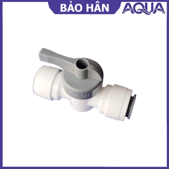 Khoá 2 Đầu Dây 10mm - Van Xả Tay & Ngang Máy Lọc Nước RO - Liên Kết Nhanh, Chất Liệu Nhựa Cao Cấp, Tiện Dụng Cho Gia Đình
