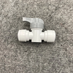 Khoá 2 Đầu Dây 10mm - Van Xả Tay & Ngang Máy Lọc Nước RO - Liên Kết Nhanh, Chất Liệu Nhựa Cao Cấp, Tiện Dụng Cho Gia Đình