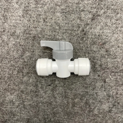 Khoá 2 Đầu Dây 10mm - Van Xả Tay & Ngang Máy Lọc Nước RO - Liên Kết Nhanh, Chất Liệu Nhựa Cao Cấp, Tiện Dụng Cho Gia Đình