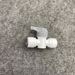 Khoá 2 Đầu Dây 10mm - Van Xả Tay & Ngang Máy Lọc Nước RO - Liên Kết Nhanh, Chất Liệu Nhựa Cao Cấp, Tiện Dụng Cho Gia Đình