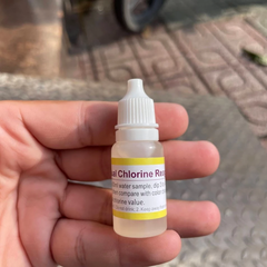 Dung Dịch Test Clo Dư - Kiểm Tra Nước Hồ Cá, Hồ Thủy Sinh, Bảo Vệ Cá Cảnh, Dễ Sử Dụng, 30 Lần Thử