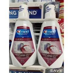Nước Súc Miệng Crest 3D White Luxe Glamorous 1L