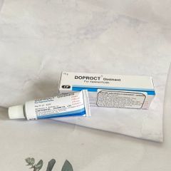Kem Bôi Trĩ Doproct Thái Lan 10g - Giảm Ngứa, Cầm Máu, Hỗ Trợ Khỏe Hậu Môn, Ngăn Ngừa Búi Trĩ Mới