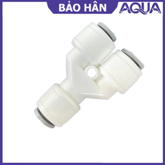 Y 3 Đầu Dây 6 - Nối Nhanh Dây 6mm Cho Máy Lọc Nước, Phun Sương, Thủy Sinh - Chất Liệu Nhựa Nguyên Sinh An Toàn