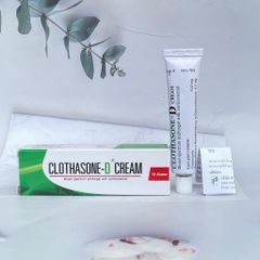 Kem Bôi Nấm Móng Thái Lan Clothasone-D 15g - Dưỡng Móng Tay, Chân Tự Nhiên, Thoa Ngày 2 Lần, Chăm Sóc Da Mặt