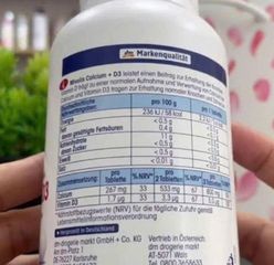 Viên uống bổ sung canxi Mivolis Calcium D3 300 viên - Bảo vệ sức khỏe xương khớp, nhập khẩu từ Đức