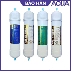 Lõi Lọc Nước Đúc Hàn Quốc 11 Inch - Bộ Lõi Nguyên Khối Sediment, Pre Carbon, Post Carbon & UF - Chất Lượng Cao, Bộ Sản Phẩm Nhập Khẩu
