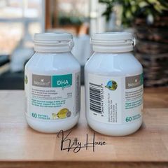 Viên uống DHA Bio Island cho bé 60 viên - Bổ sung omega-3 phát triển trí não, hỗ trợ thị giác và tăng cường miễn dịch trẻ nhỏ.