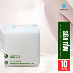 Sữa Tắm Can 10L ATP Hà Thành - Giải Pháp Tiết Kiệm Cho Khách Sạn, Resort, Gym - Hương Thơm Dễ Chịu, Tạo Bọt Tốt